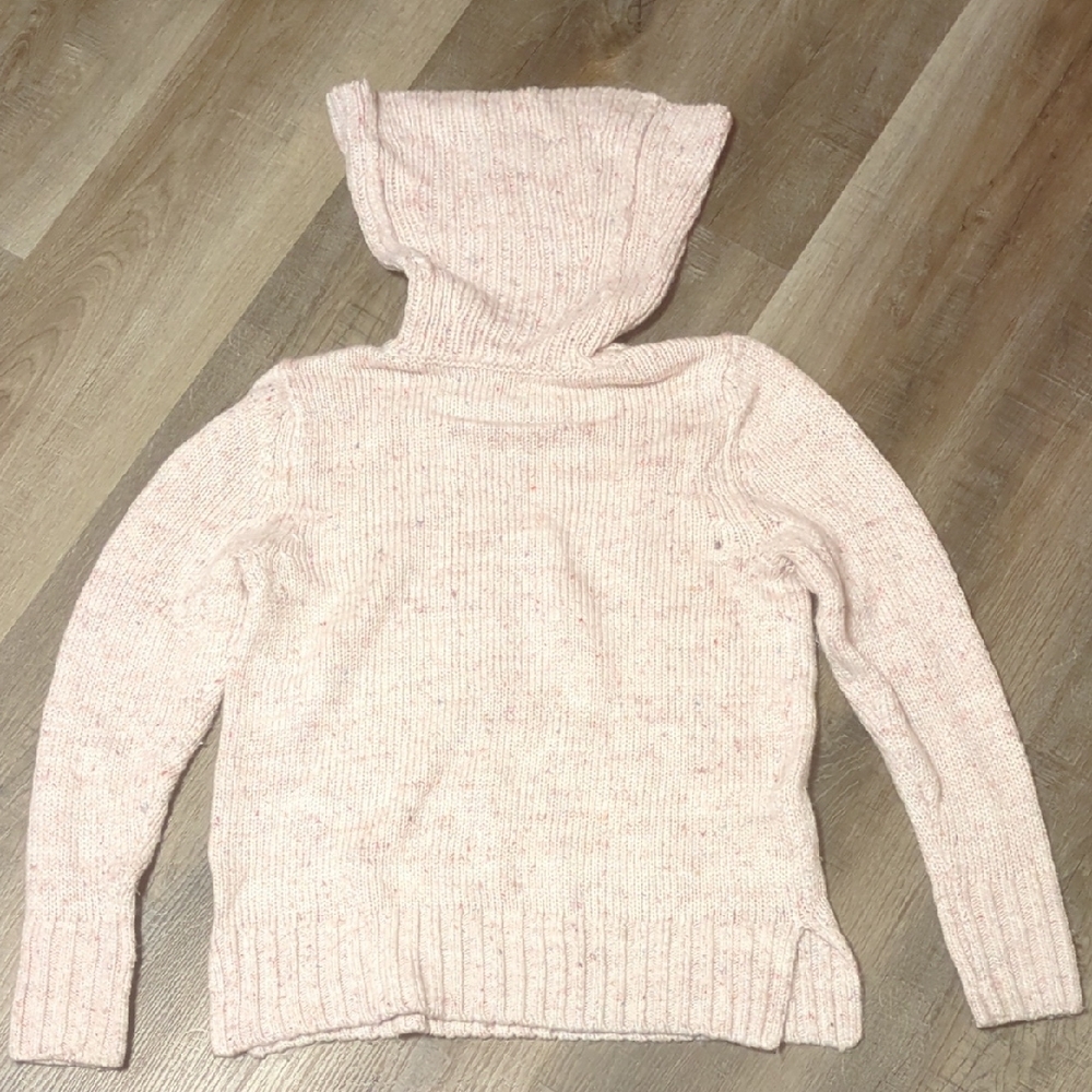 Women's Pink Cowl Neck Sweater